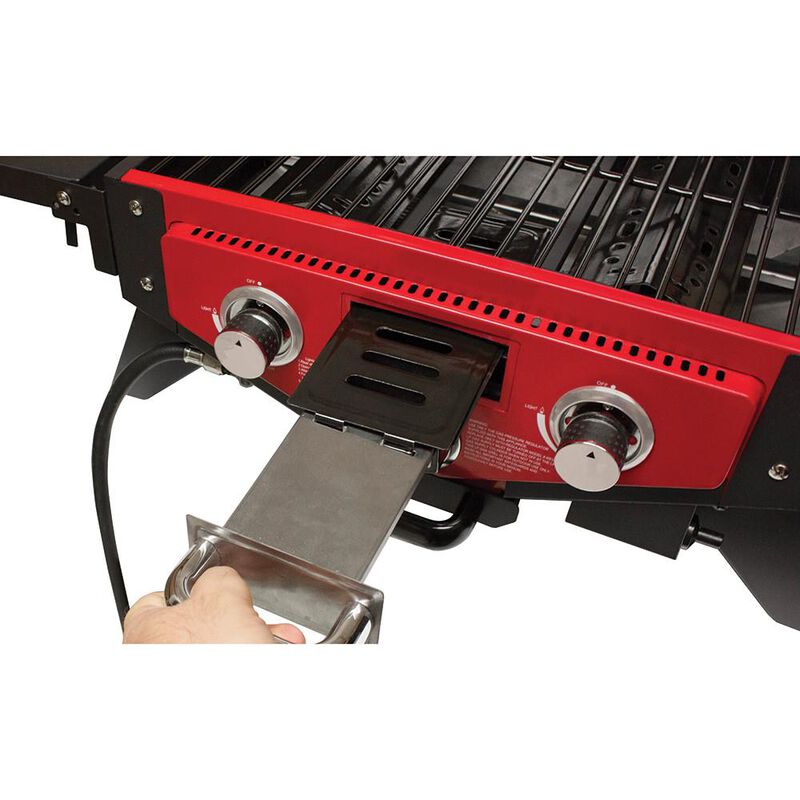 Smoke Hollow Vector Series Smoking Tabletop 3-Burner Gas Grill image number 4