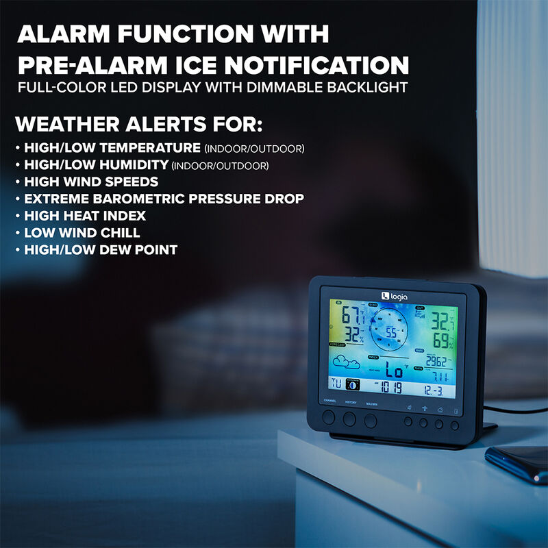 Logia 5-in-1 Wireless Weather Station with WiFi image number 4
