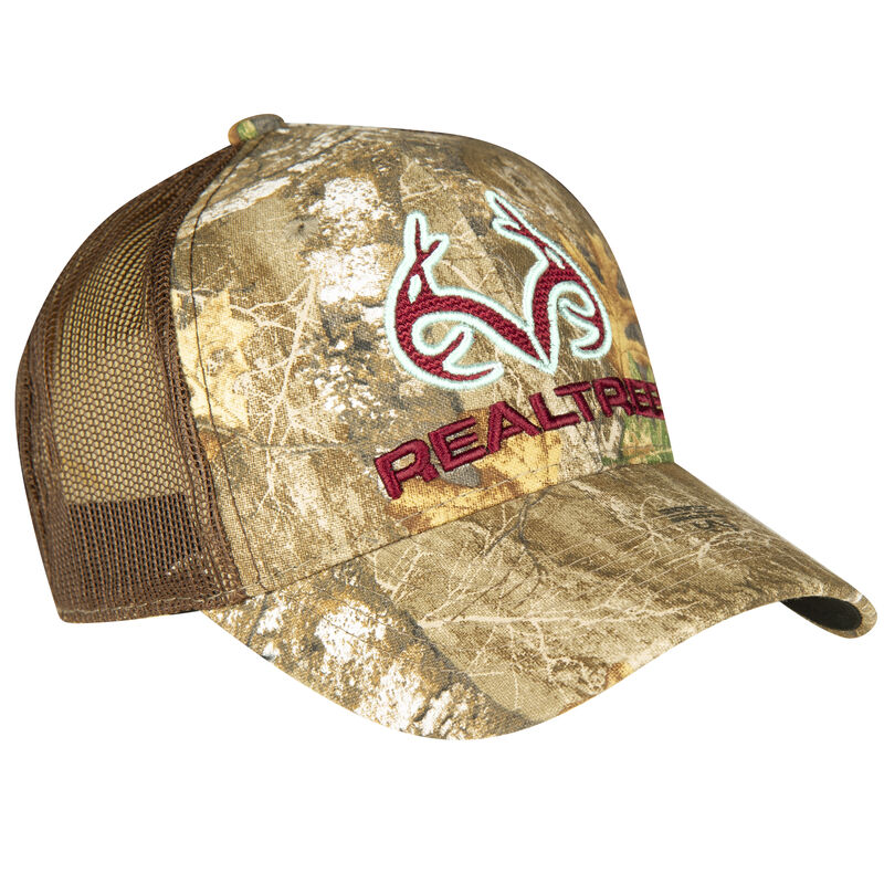 Realtree Women’s Camo Mesh-Back Hat image number 1