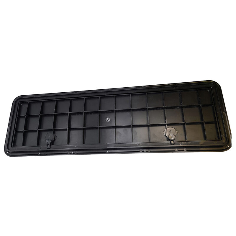 DPI 13" x 40" Flush Series Hatch, Black image number 2