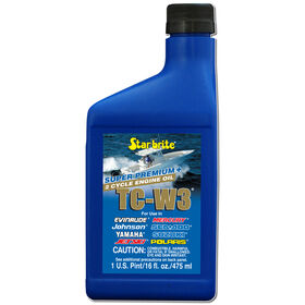 Star Brite Super Premium 2-Cycle TC-W3 Engine Oil, 16 oz.