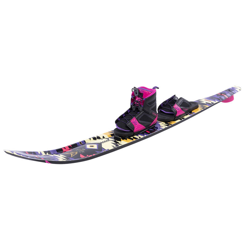 HO Women's Omni Slalom Waterski With Free-Max Binding And Rear Toe Plate image number 2