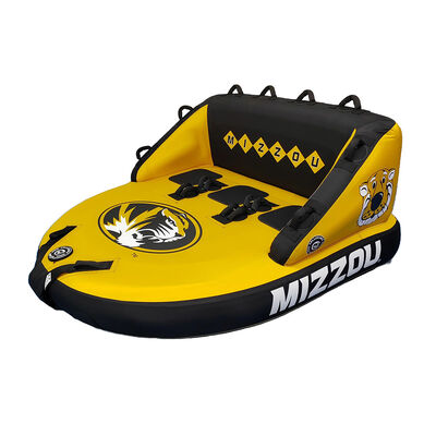 Collegiate Waves Missouri "The Coach" 3-Person Towable Tube