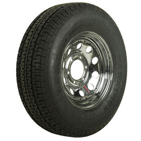 Goodyear Marathon 225/75 R 15 Radial Trailer Tire, 6-Lug Chrome Modular Rim