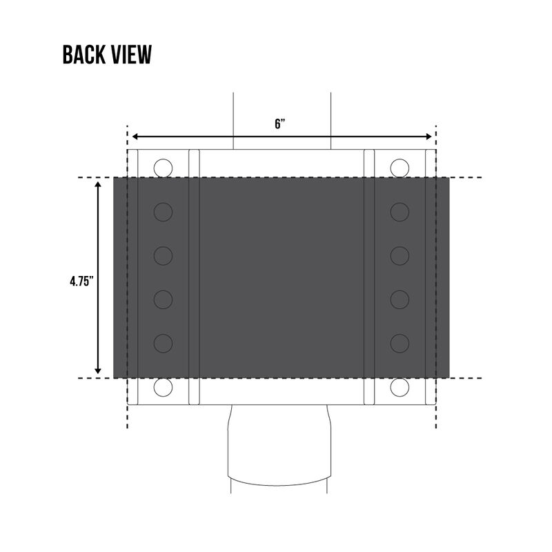Trailer Valet JX2-S Manual Side-Mount Trailer Jack, 2,000-lb. image number 7