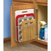 Over-Cabinet Rack for Cutting Board and Bakeware