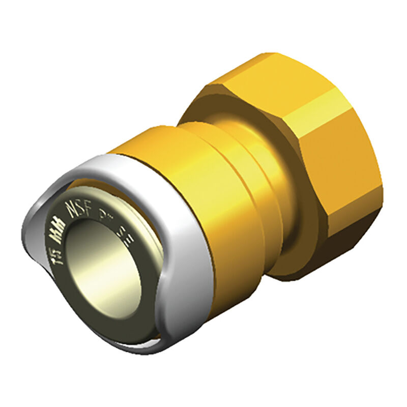 Whale 15mm Female Stem Adapter With 3/8" BSP image number 1