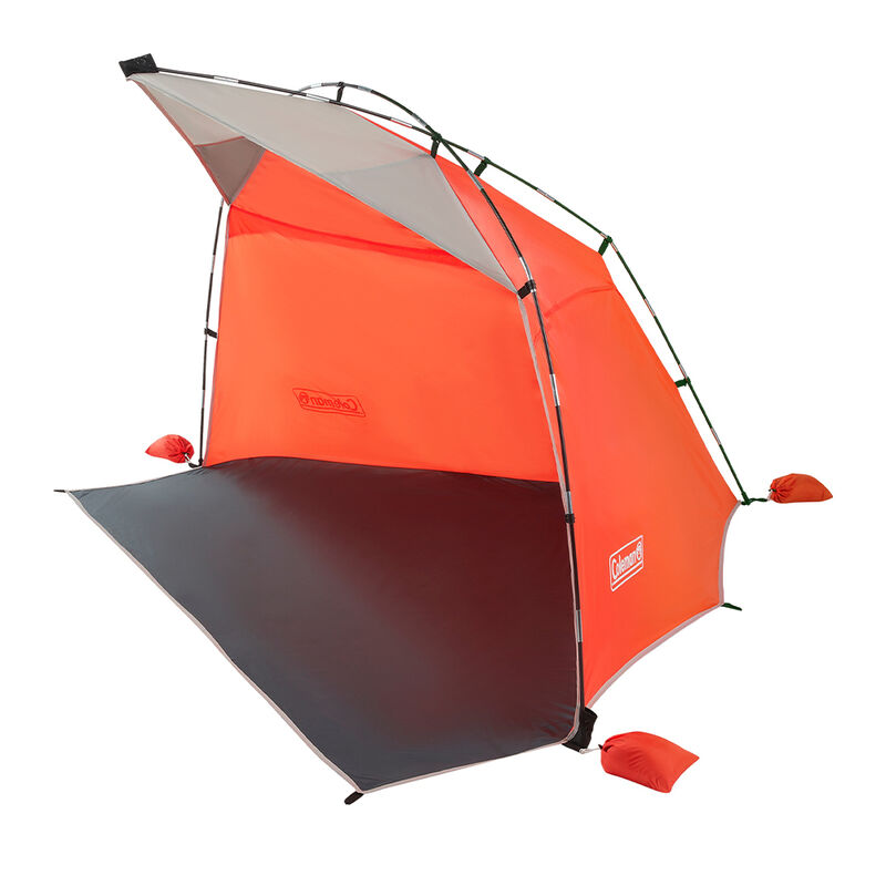 Coleman Skyshade Large Compact Beach Shade, Tiger Lily image number 1