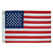 Sewn American Flag, 12" x 18"