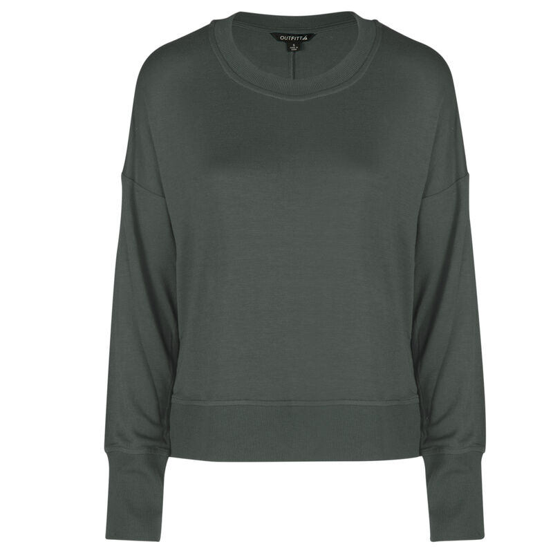 OutFitt Women’s Drop-Sleeve Lounge Sweatshirt image number 3