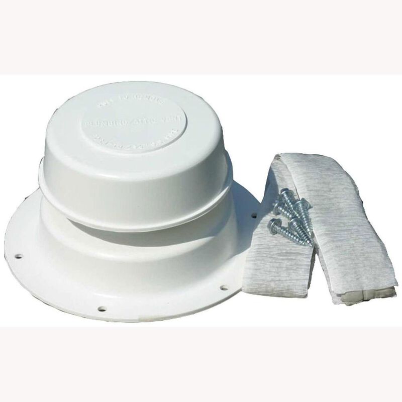 Camco Replace-All Plumbing Vent Kit, Polar White image number 1