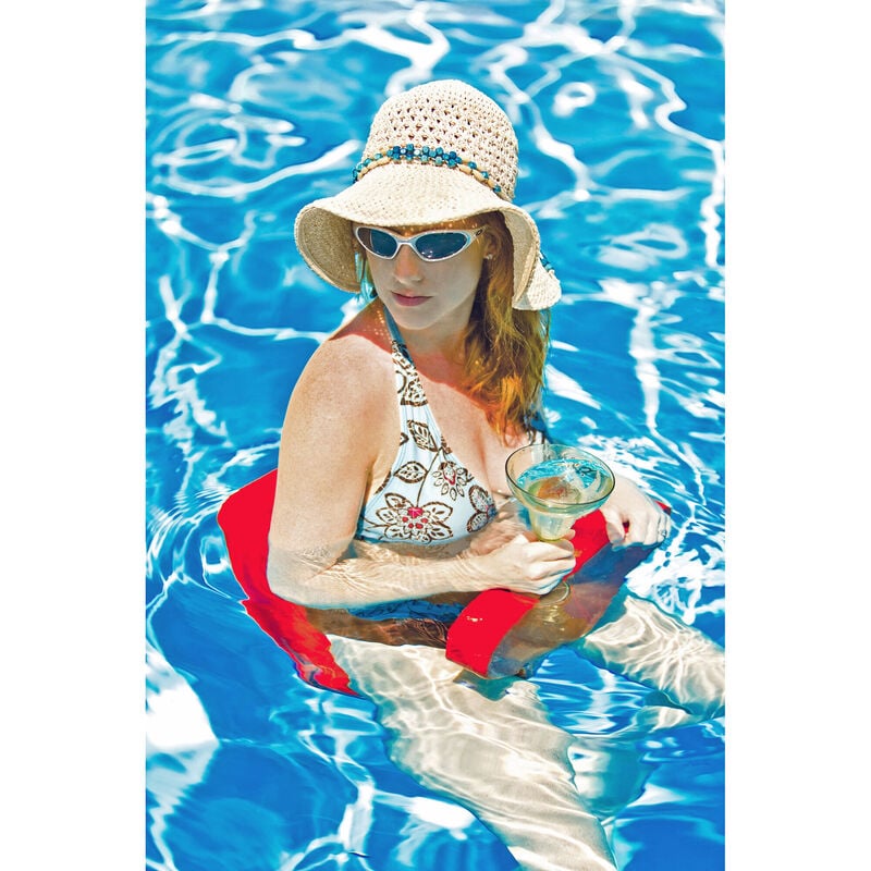 Gail Force Extra Thick Saddle Float - Red image number 2