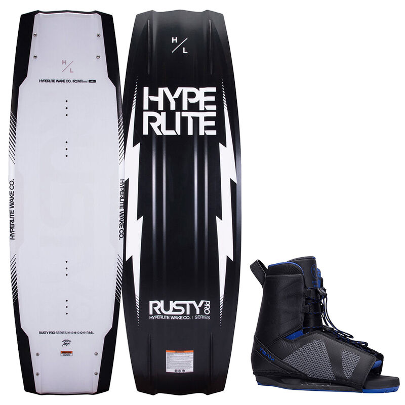 Hyperlite Rusty Pro Wakeboard with Team OT Bindings image number 1