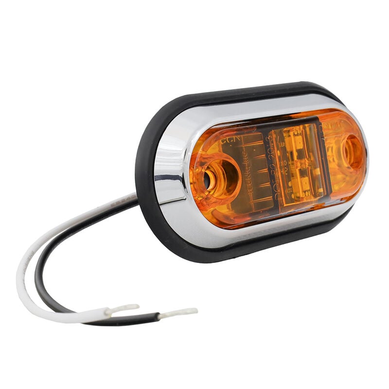 TecNiq S17 Amber PC/P2 Rated Marker Light image number 2