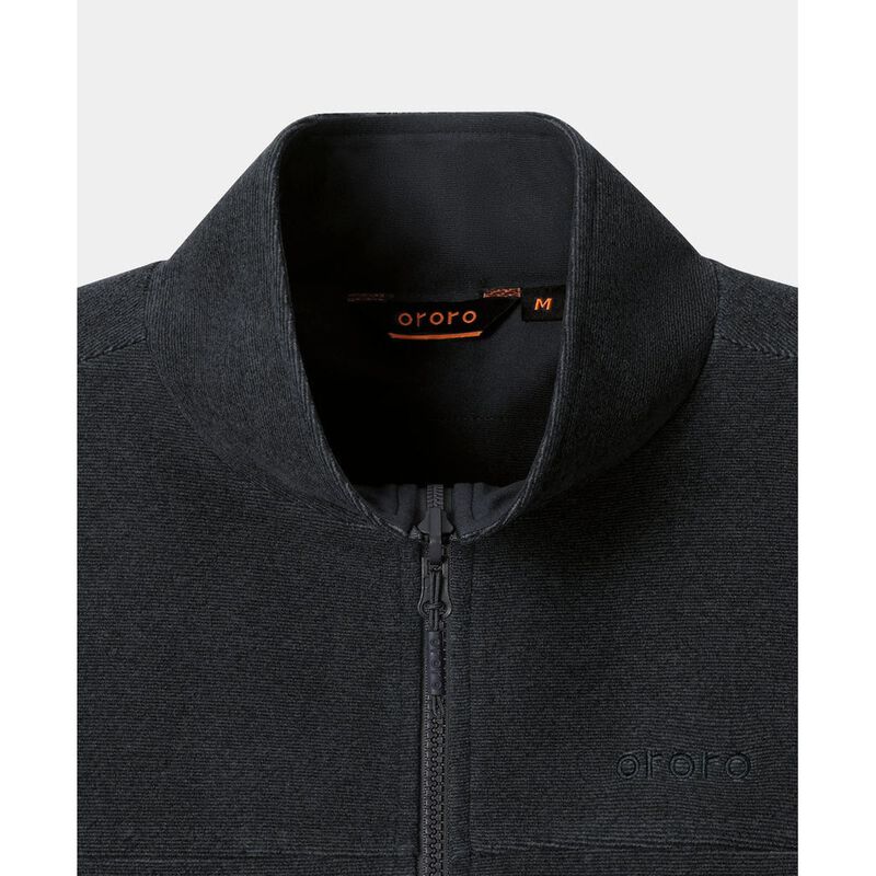 ORORO River Ridge Men's Heated Fleece Liner Jacket with Rechargeable Battery image number 4