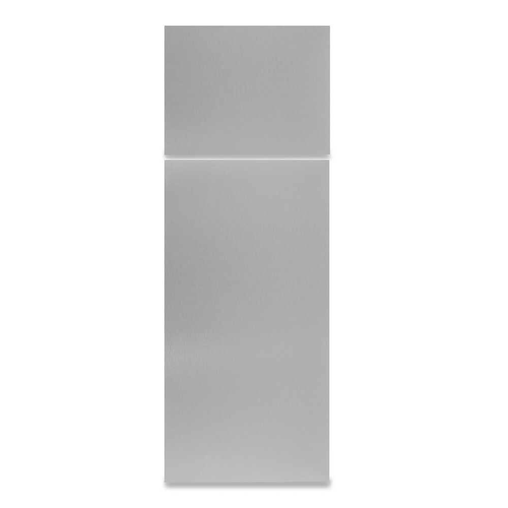 Dometic Americana II Refrigerator Door Panel, Brushed Aluminum, Fits DM
