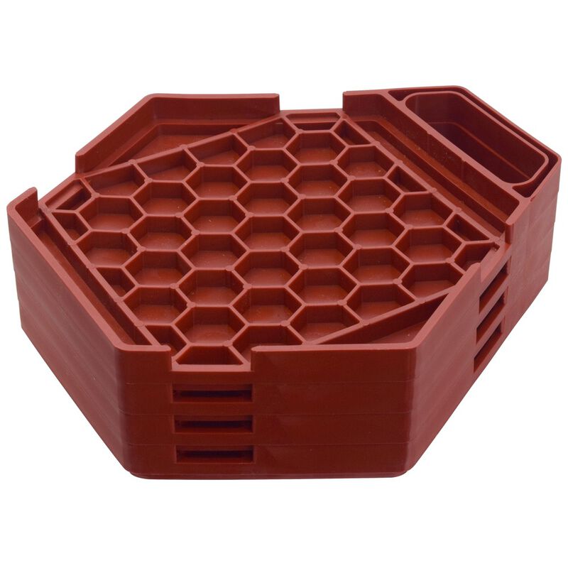 Valterra StayPut Jack Pad Small, 4 Pack, 7-1/4 x 7-1/4 in image number 2
