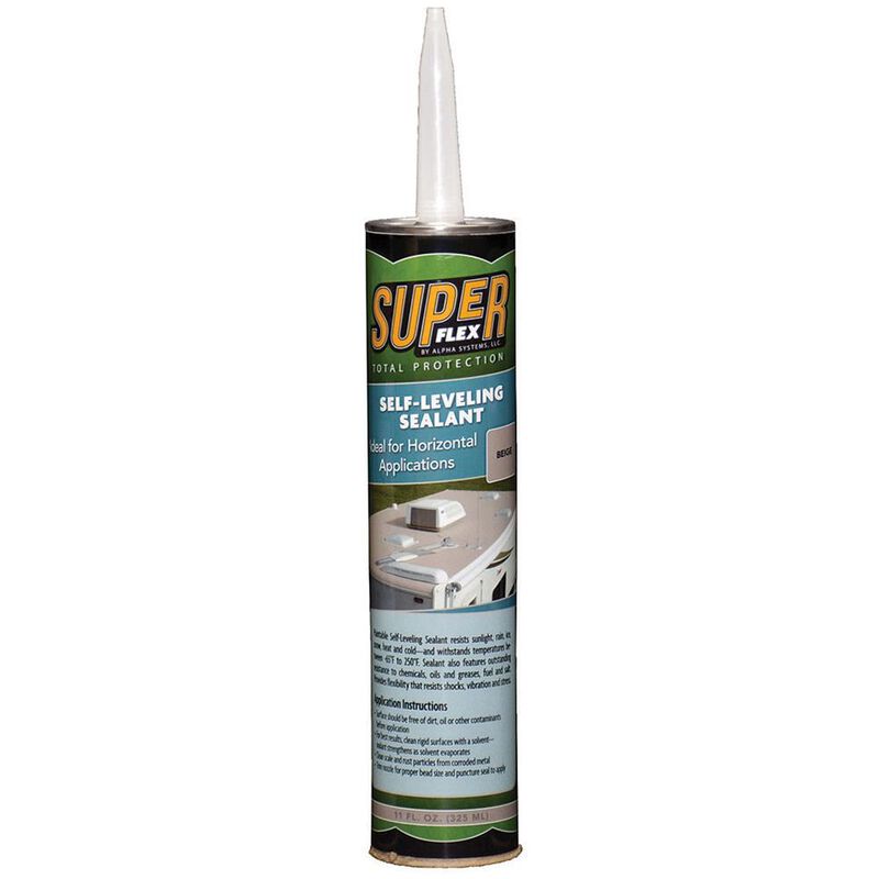 Super Flex Total Protection Self-Leveling Sealant, 11 oz. tube - Beige image number 1