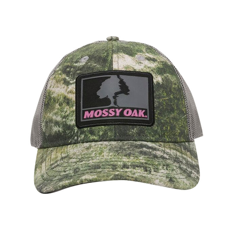 Mossy Oak Women&rsquo;s Patch Logo Trucker Cap image number 1