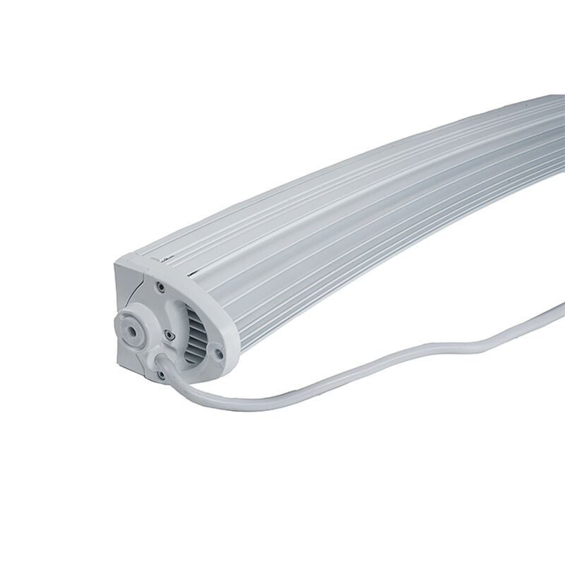 New - 50inch Marine Grade Wrap Around White Shell Light Bar with 240-Watt 24  x 10W High Intensity OSRAM LEDs image number 3