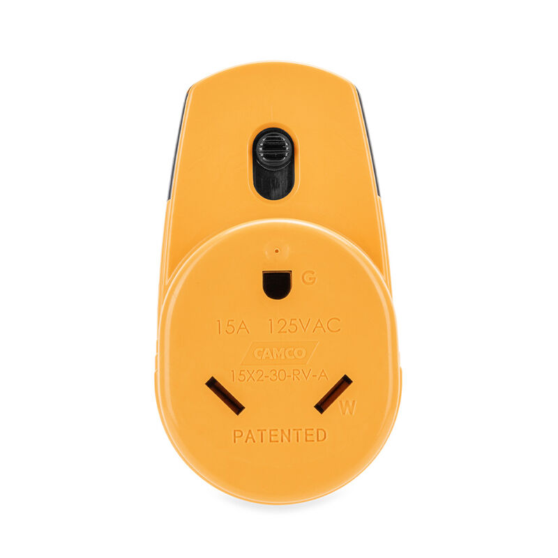 Camco PowerGrip Two Plug 15A to Single 30A Receptacle image number 10