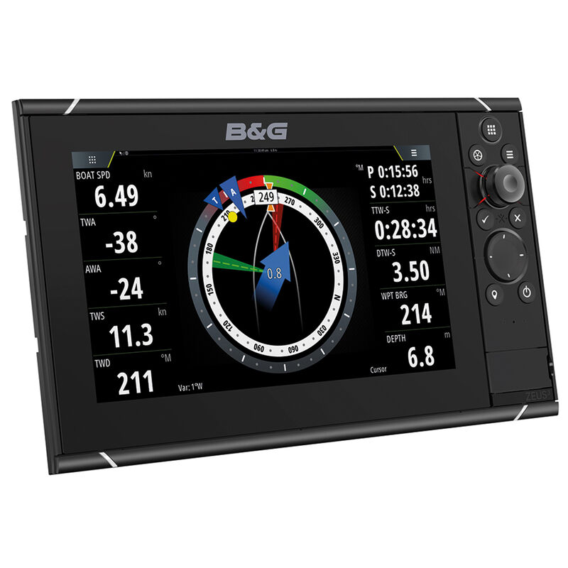 B&G Zeus 3S 16" Chartplotter Multifunction Sailing Display image number 1