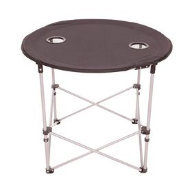 Round Folding Table, Black