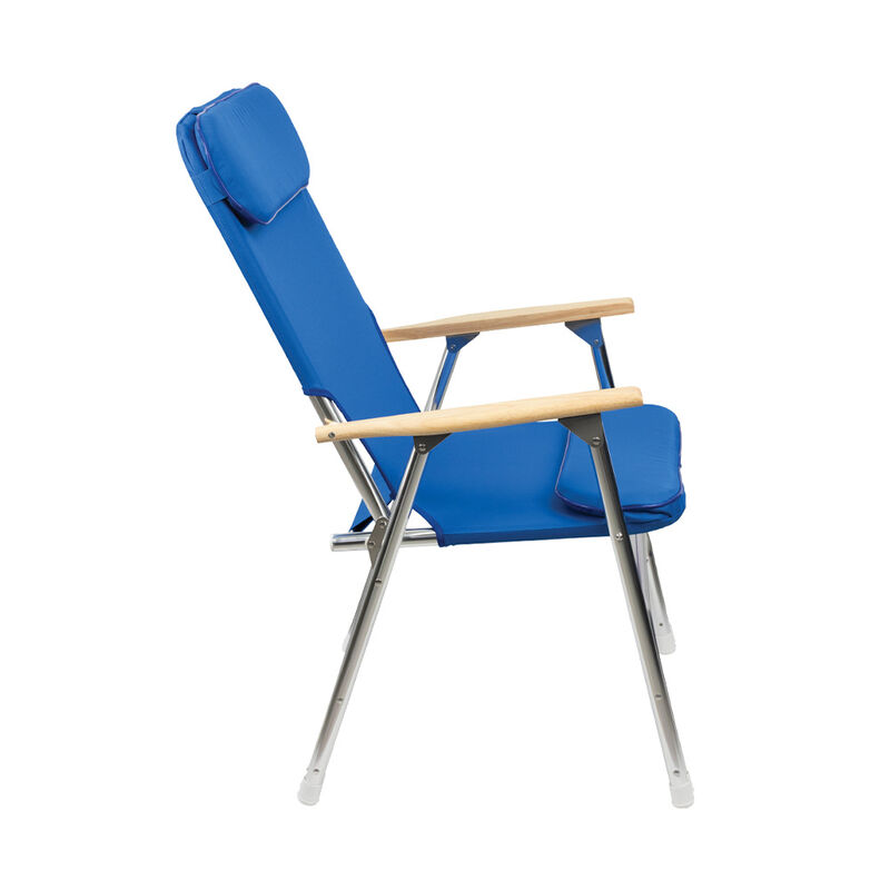 Springfield Premium Folding Deck Chair, Blue image number 3