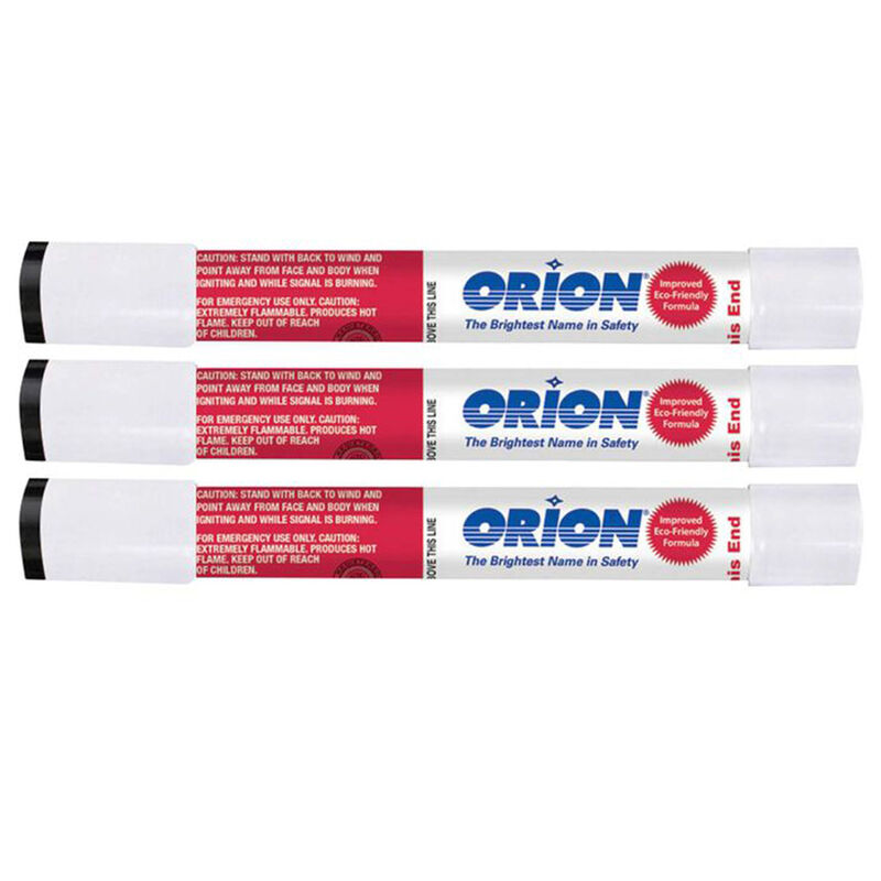Orion Locate Basic-3 Red Handheld Signal Flares, 3-Pack image number 1