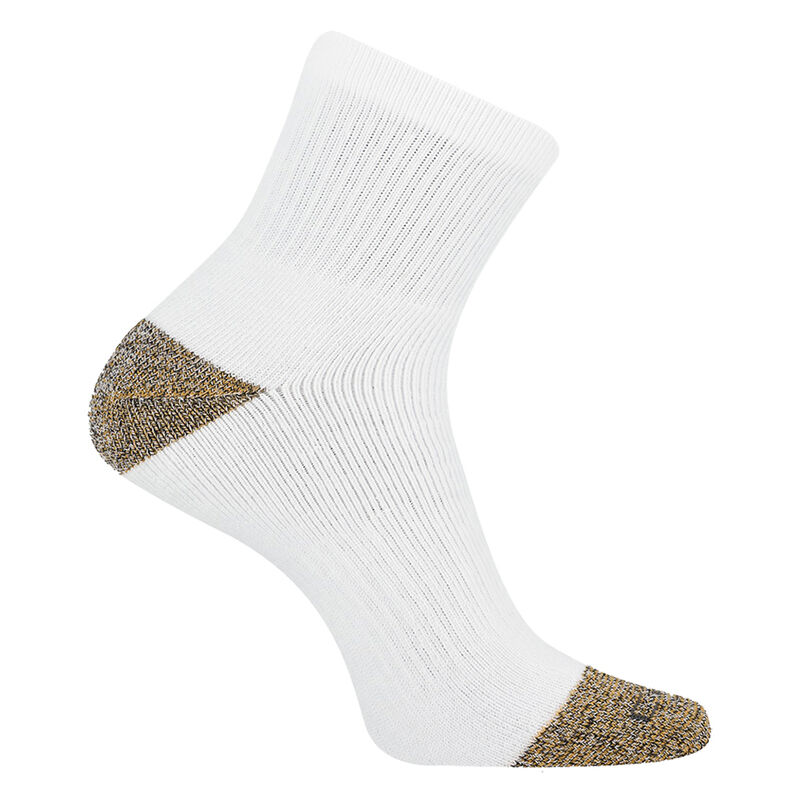 Carhartt Men's Steel Toe Quarter Socks, 6-Pack image number 1