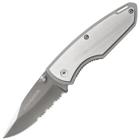 Winchester 2.6" All Steel Clip Folding Knife
