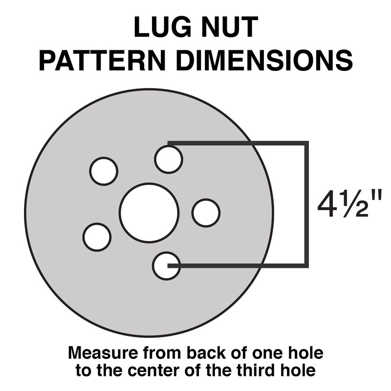 Kenda Loadstar 175/80 x 13 Bias Trailer Tire w/5-Lug White Spoke Rim image number 2