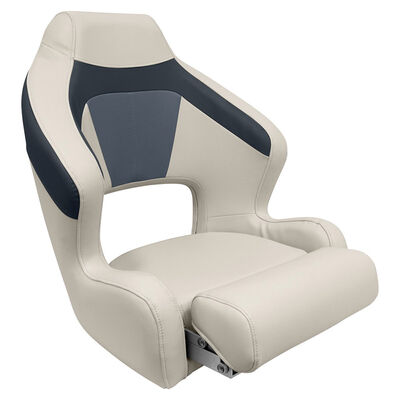 Wise Premier Pontoon XL Bucket Seat with Flip-Up Bolster