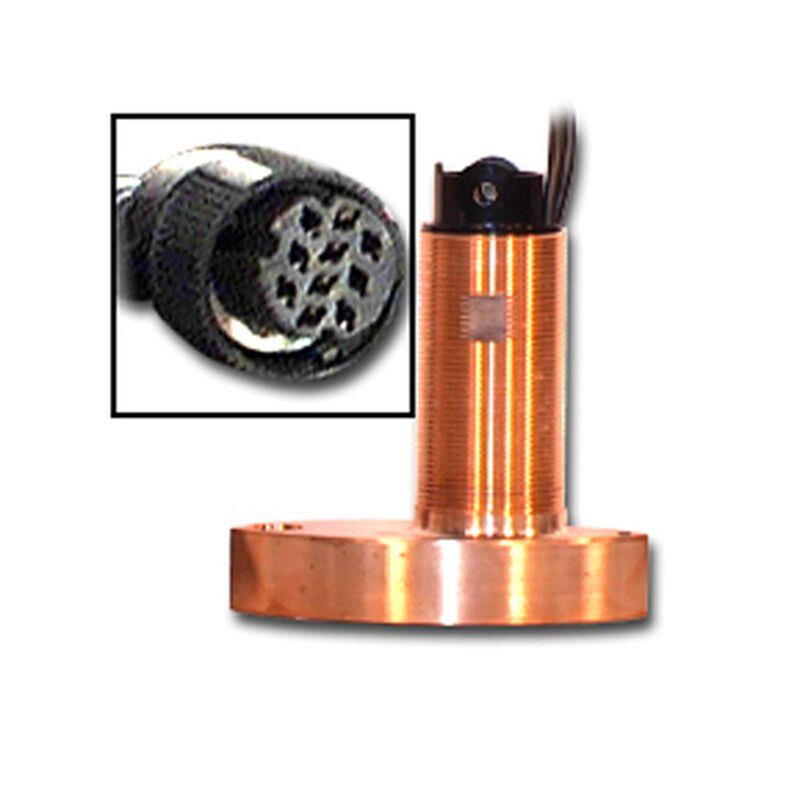 Furuno 525ST-MSD Bronze Thru-Hull Triducer w/Depth,Speed, and Temperature image number 1
