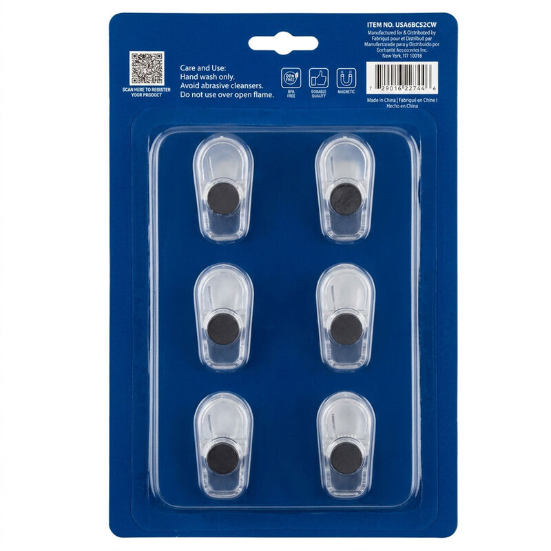 Enchante 6-Pack Circular Bag Clips  image number 2