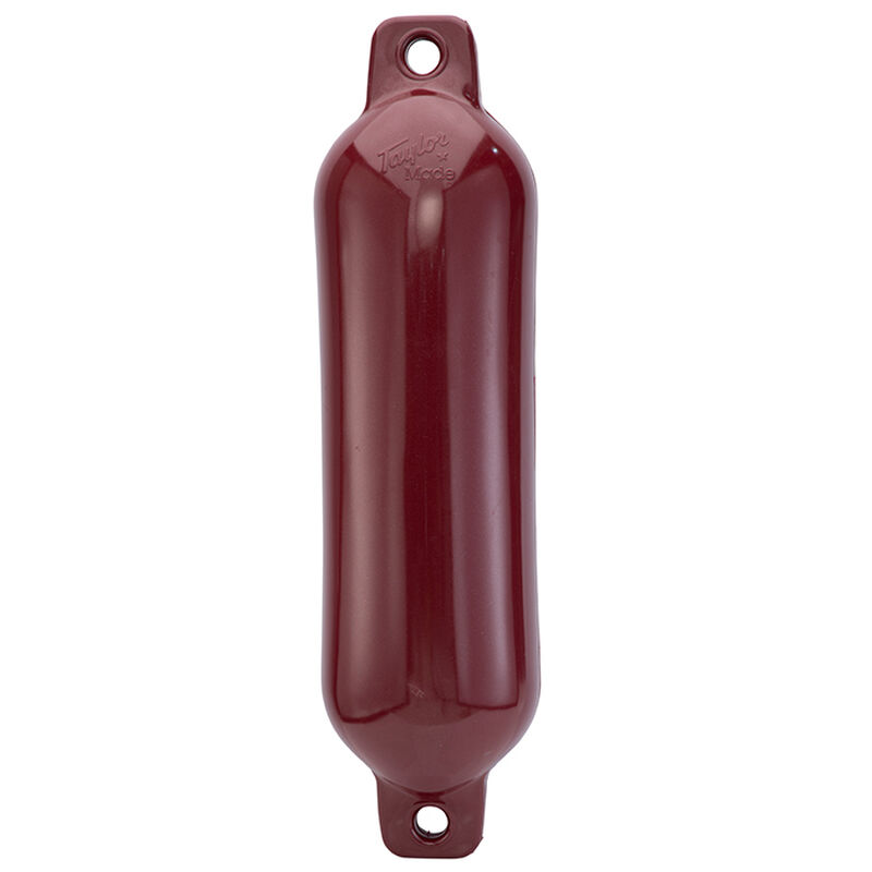 Hull-Gard Inflatable Fender, Burgundy (10.5" x 30") image number 1