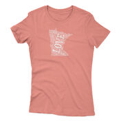 Points North Women's Word Cloud MN Short-Sleeve Tee