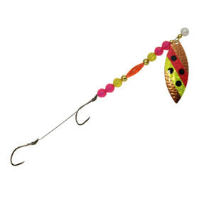 Three D Worm Harness Single Willow Blade