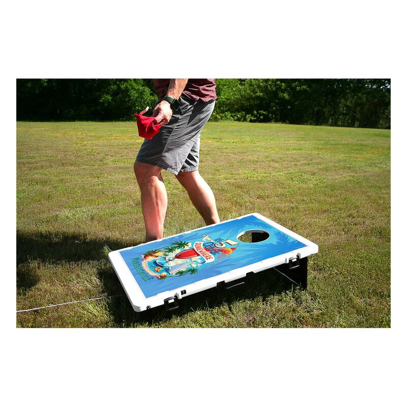 Baggo Margaritaville It&rsquo;s 5 O&rsquo;Clock Somewhere 2x3 Cornhole Game image number 4