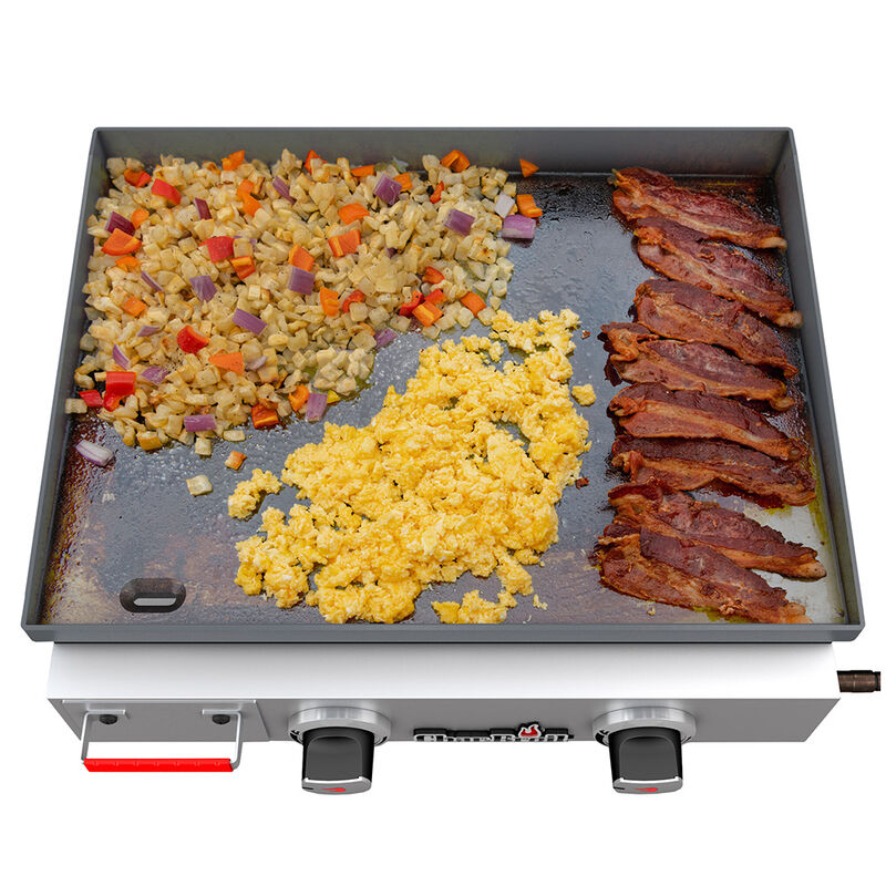 Charbroil 22" 2-Burner Tabletop Gas Griddle with Cover and Adapter image number 8