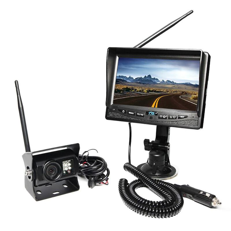 Rear View Safety Wireless Backup Camera & Dual Screen System image number 4