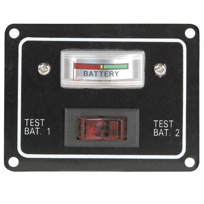 Single Battery Test Switch Panel