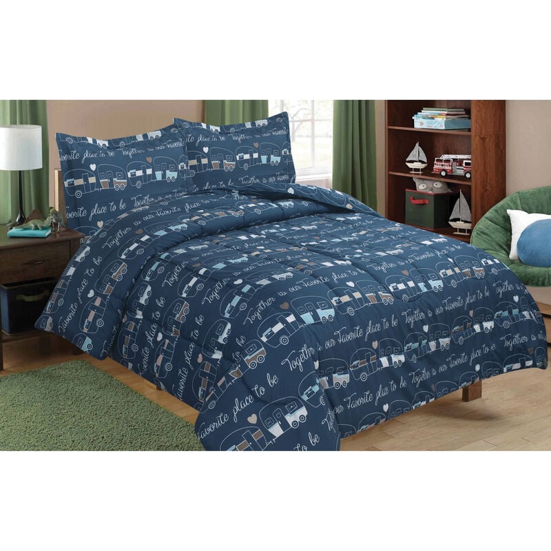 My Favorite Place 3-Piece RV Comforter Set, Queen/Short Queen, 86" x 86" image number 1