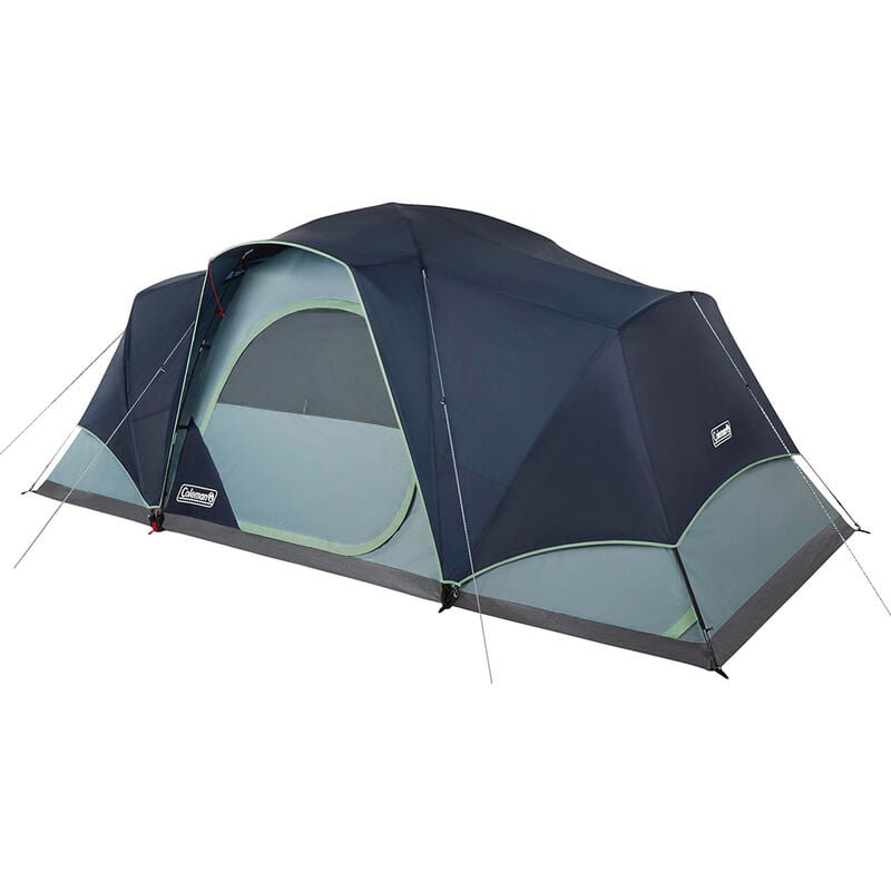 Coleman Skydome 8-Person Camping Tent XL, Blue Nights