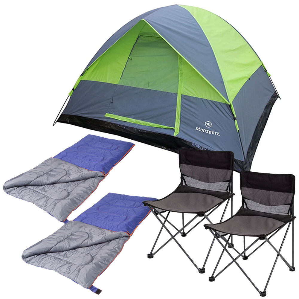 [⭐️bundle sale ⭐️] camping set 2 persons Stansport Cedar Creek 2-Person 5-Piece Camp Set