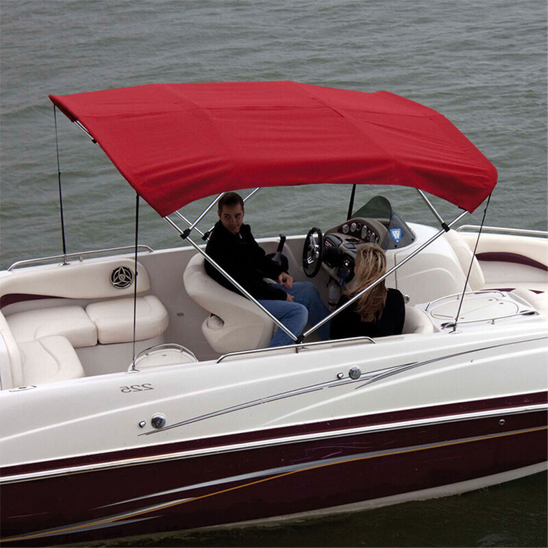 Shademate Polyester 4-Bow Bimini Top Fabric, 8'L x 54"H, 61"-66" Wide FABRIC ONLY image number 7