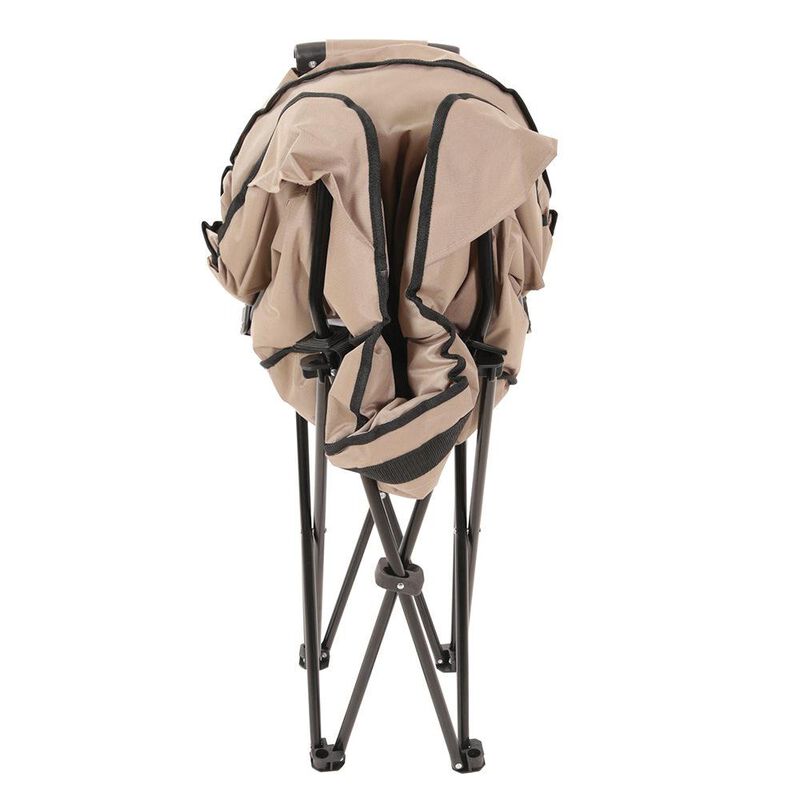 Small Club Chair, Tan image number 4