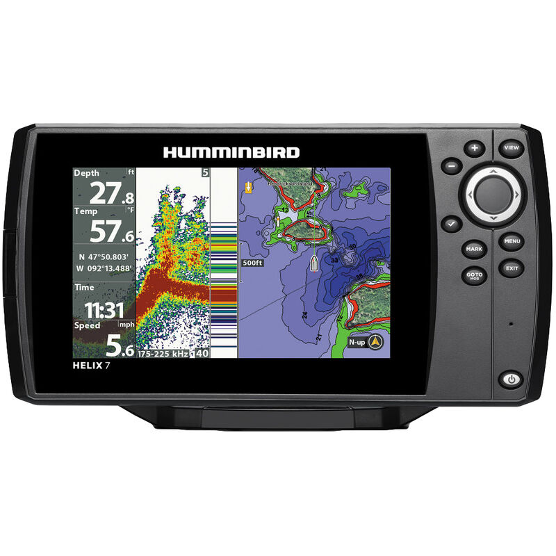 Humminbird Helix 7 GPS G2 CHIRP Fishfinder Chartplotter Combo image number 1