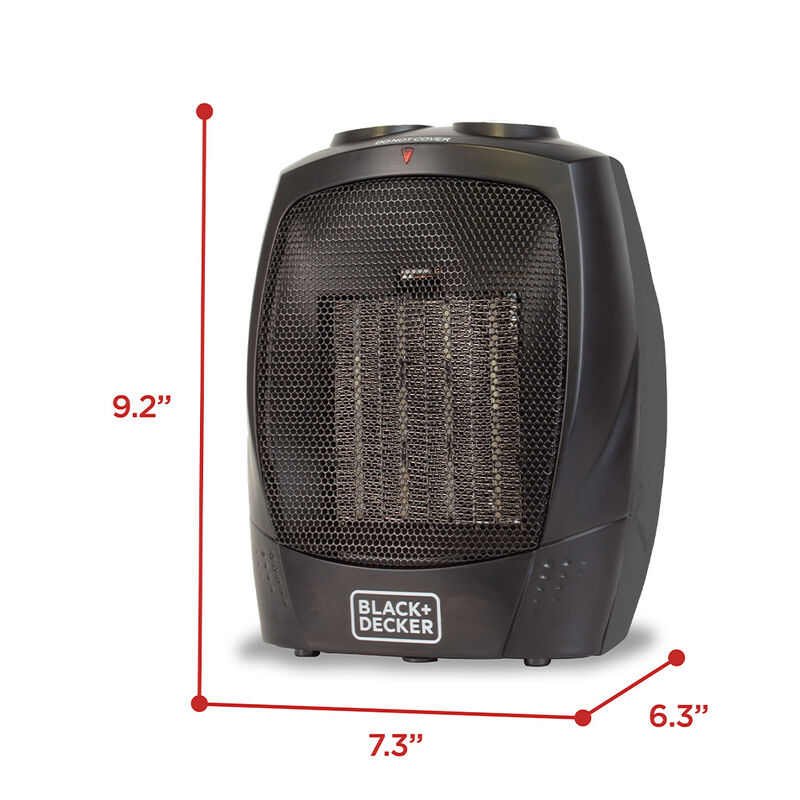 Black+Decker Electric Personal Ceramic Space Heater image number 8