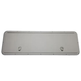 DPI 13" x 40" Flush Series Hatch, Auster Light Gray